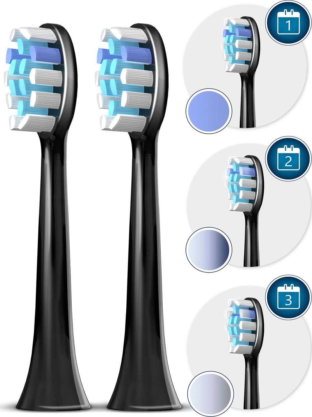 Końcówka Berdsen Końcówki do szczoteczki sonicznej B5 Berdsen 2 szt