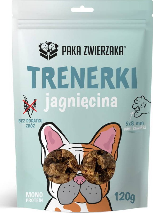 Paka Zwierzaka PAKA ZWIERZAKA -Trenerki Jagnięcina 120g