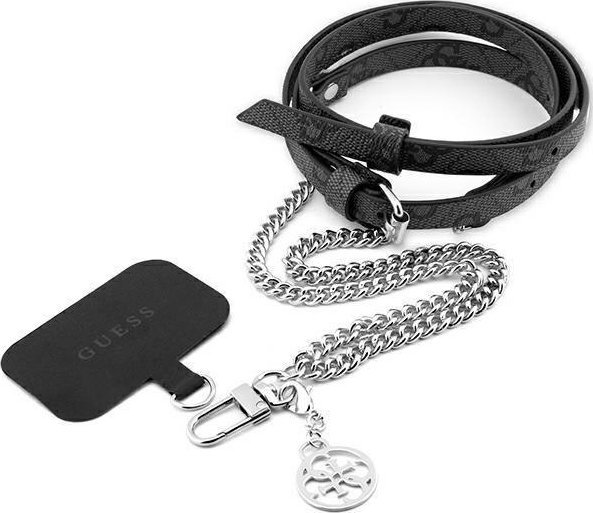 Guess GUOUC4MG4EK Universal CBDY strap czarny/czarny 4G Chain