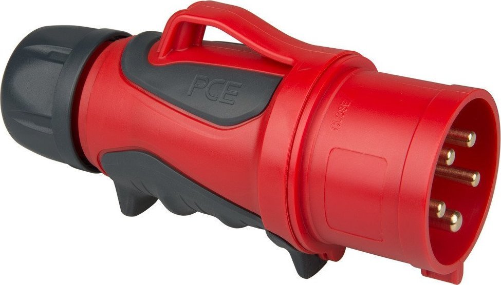 PCE Wtyczka przenośna (zwrotnica faz) 32A 5P 400V 6h IP44/54 GRIP 70253-6