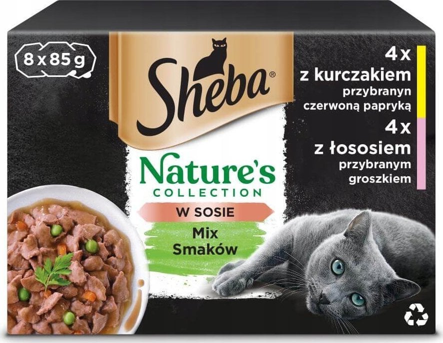 Sheba Nature's collection mix 8x85g