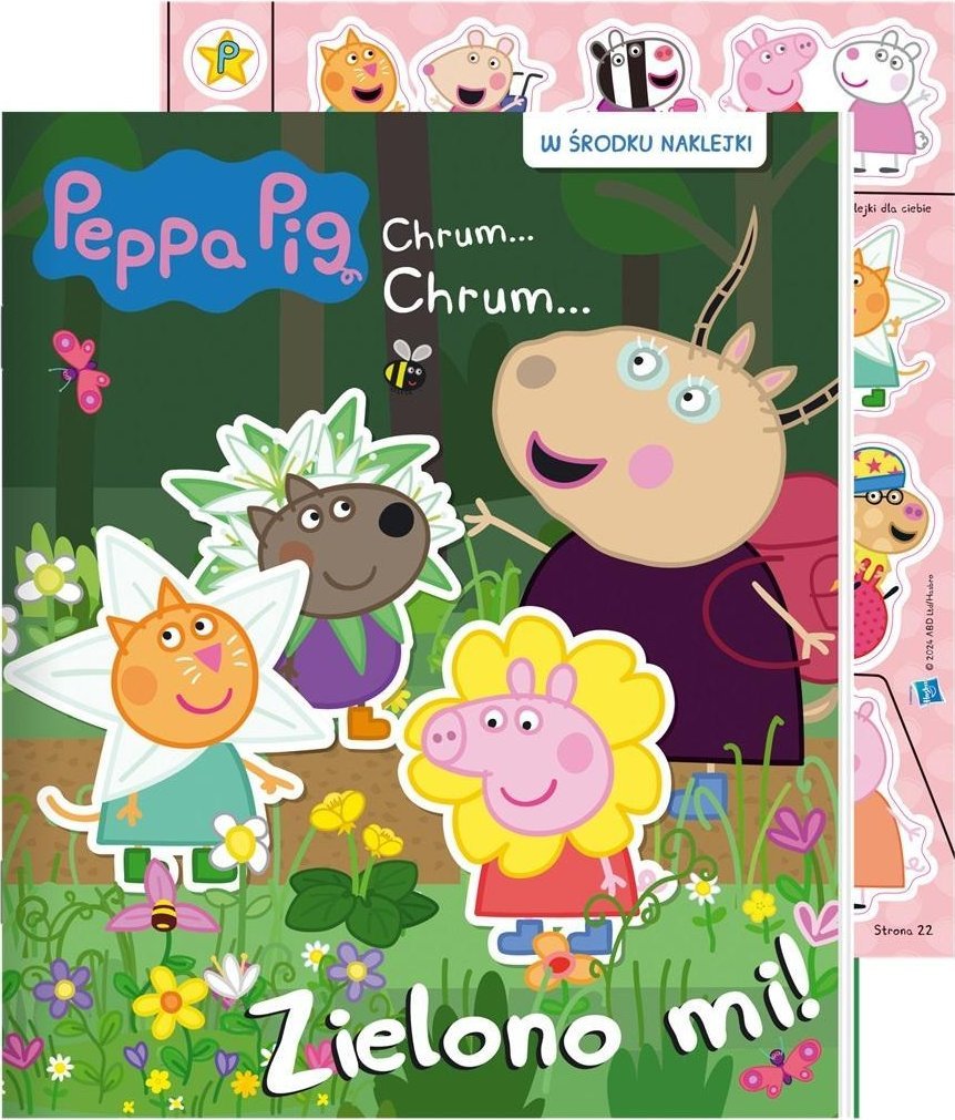 Świnka Peppa. Chrum... chrum cz.87 Zielono mi!