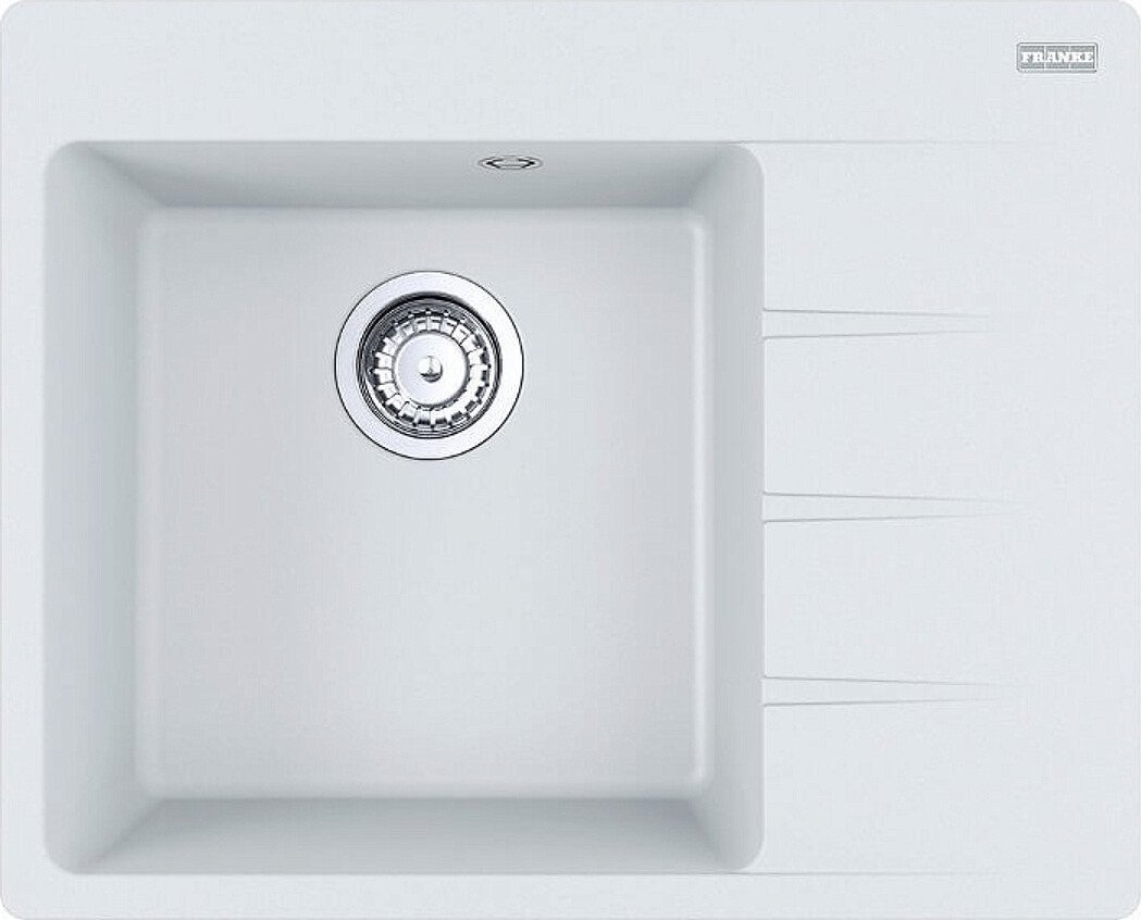 Zlewozmywak Franke NAS RTV AGD Zlewozmywak Centro CNG 611-62 TL Fragranit+ Biały