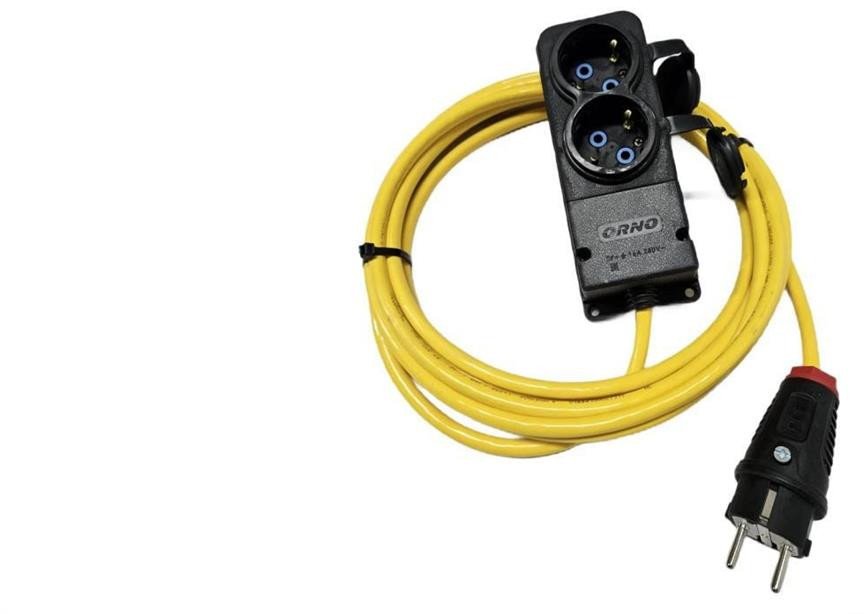 EXTREME Przedłużacz 3x1,5 PUR H07BQ-F 2m 3-fach 1316502