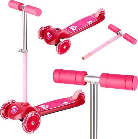 Hulajnoga NILS Fun HLB01 Różowy (16-51-068)