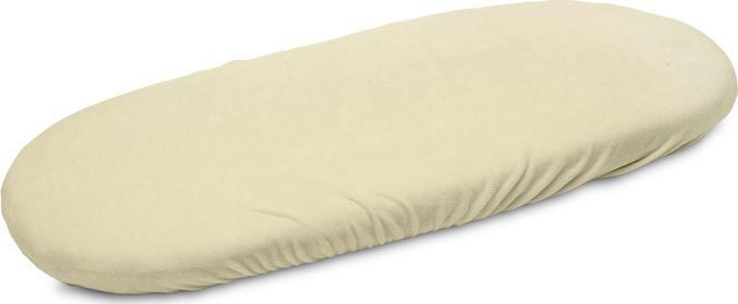 Sensillo PRZEŚCIERADŁO FROTTE DO WÓZKA KREMOWY 35X75