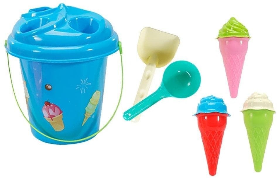 Zestaw do piasku niebieski sportox kids 137679