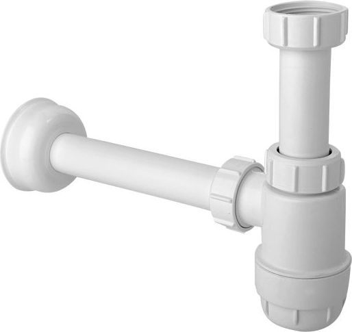 Syfon McAlpine butelkowy 5/4" DN32 niski biały (HC2)