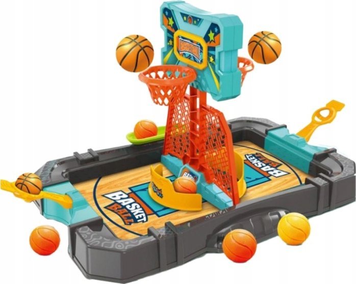 Stołowa Gra Zręcznościowa Koszykówka, Zestaw Do Gry W Mini Koszykówkę
