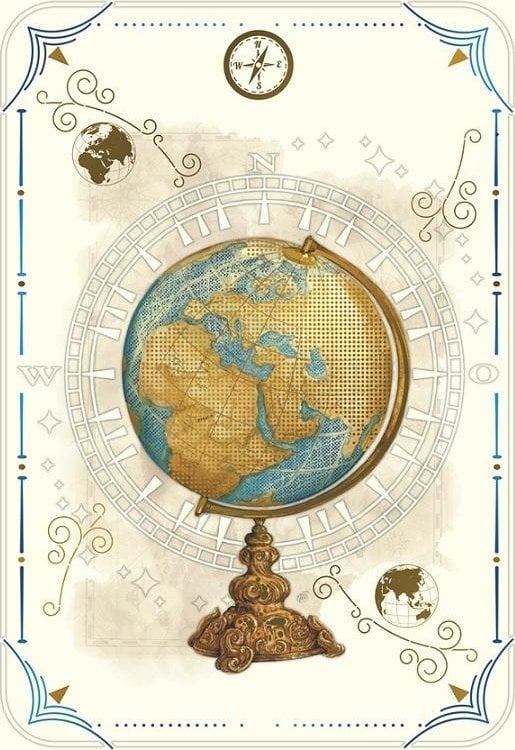 DA VINCI Karnet 12x18 cm B-BD 502 087 + koperta Globus