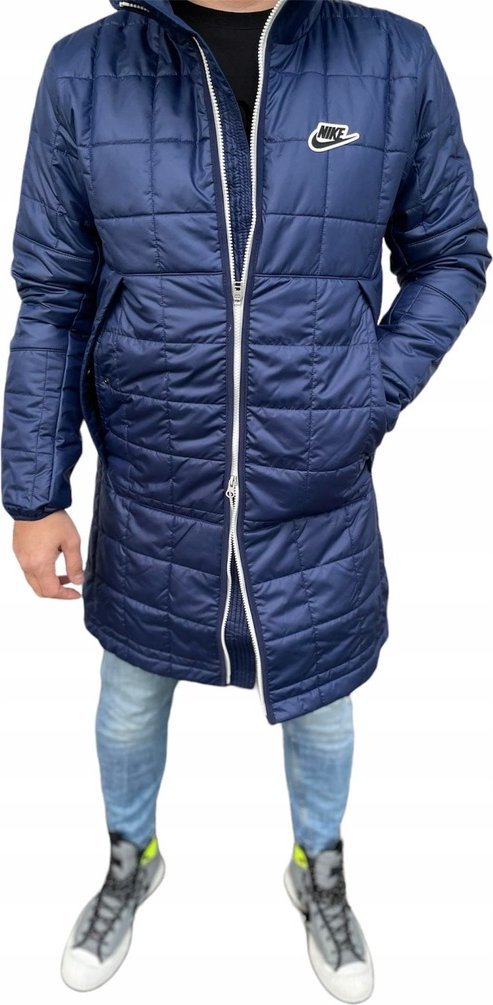 MĘSKA KURTKA PŁASZCZ NIKE PUCHOWY ZIMA r.S