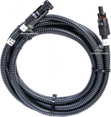 Mojeledy Przedłużacz - solarny zakuty MC4 peszel UV 5m