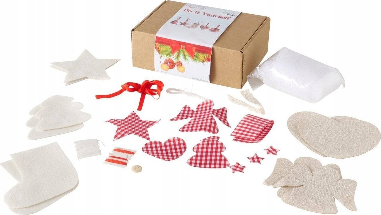Boltze Home Zestaw DIY do samodzielnego stworzenia ozdób, różne wzory