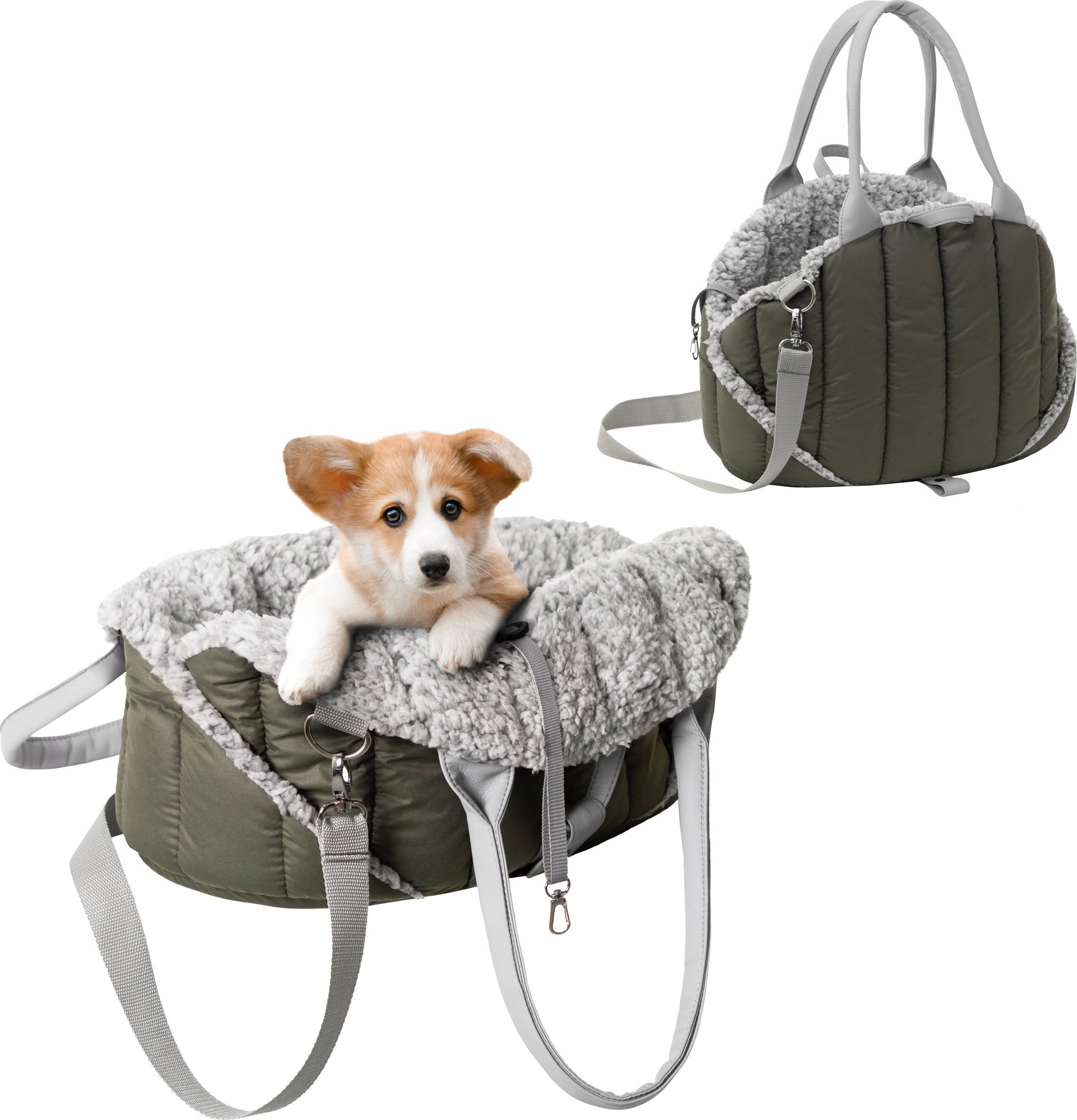 DOGGY R2 TORBA SEA SHELL OLIWKOWY