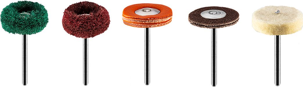 Graphite Akcesoria do miniszlifierki (Akcesoria do miniszlifierki, szczotki polerskie, filce, zestaw 12 szt.)