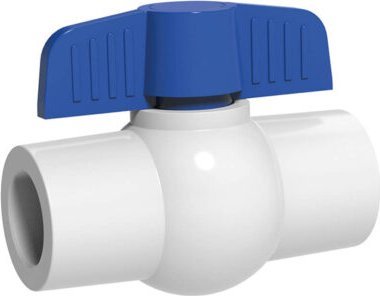 IDMAR Zawór kulowy PVC 3/4" (DN20) system klejony - zimna woda; PVCZKKW020XKW020.301