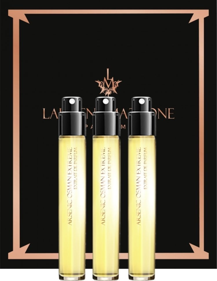 Histoires de Parfums Set Trio, Laurent Mazzone, Arsenic Osman Extreme, Extrait De Parfum, Unisex, 3 pcs, 15 ml *Miniature Unisex