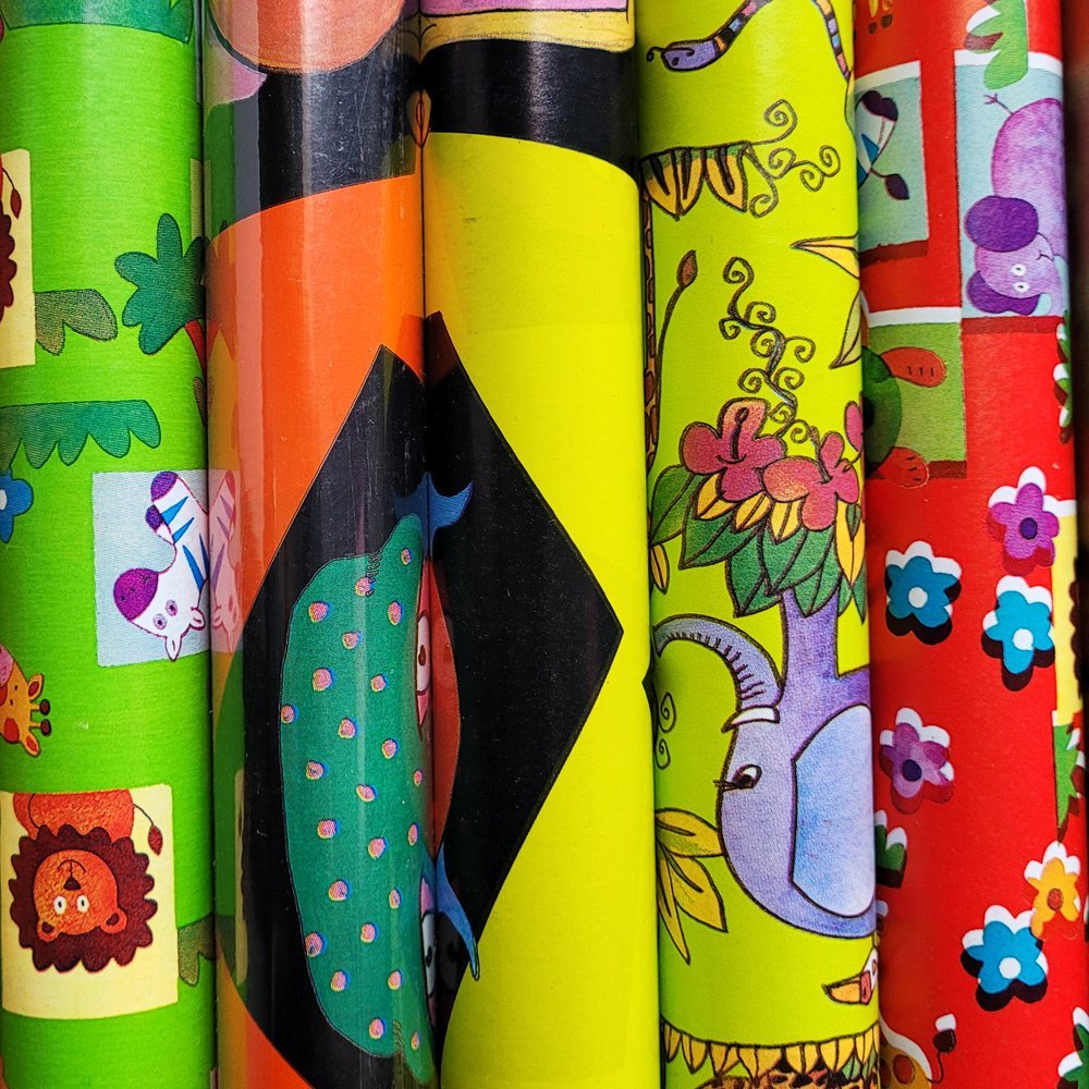 Fastima Papier ozdobny do prezentów dzieci 57cmx10m ZST15