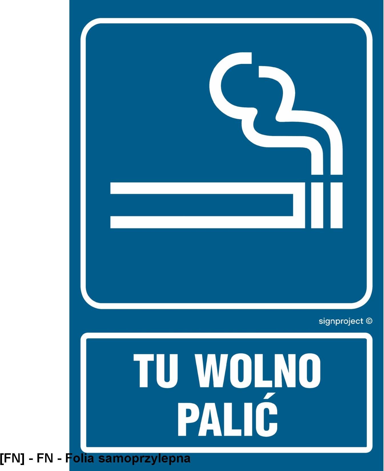 RB025 - Tu wolno palić 500x750