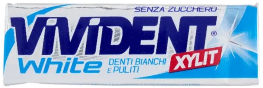 Guma do żucia bez cukru White Xylit 13,5g - Vivident
