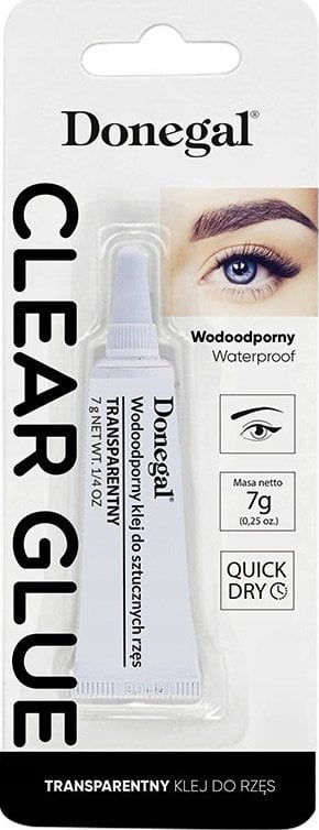 DONEGAL_Klej do rzęs Transparentny 7g