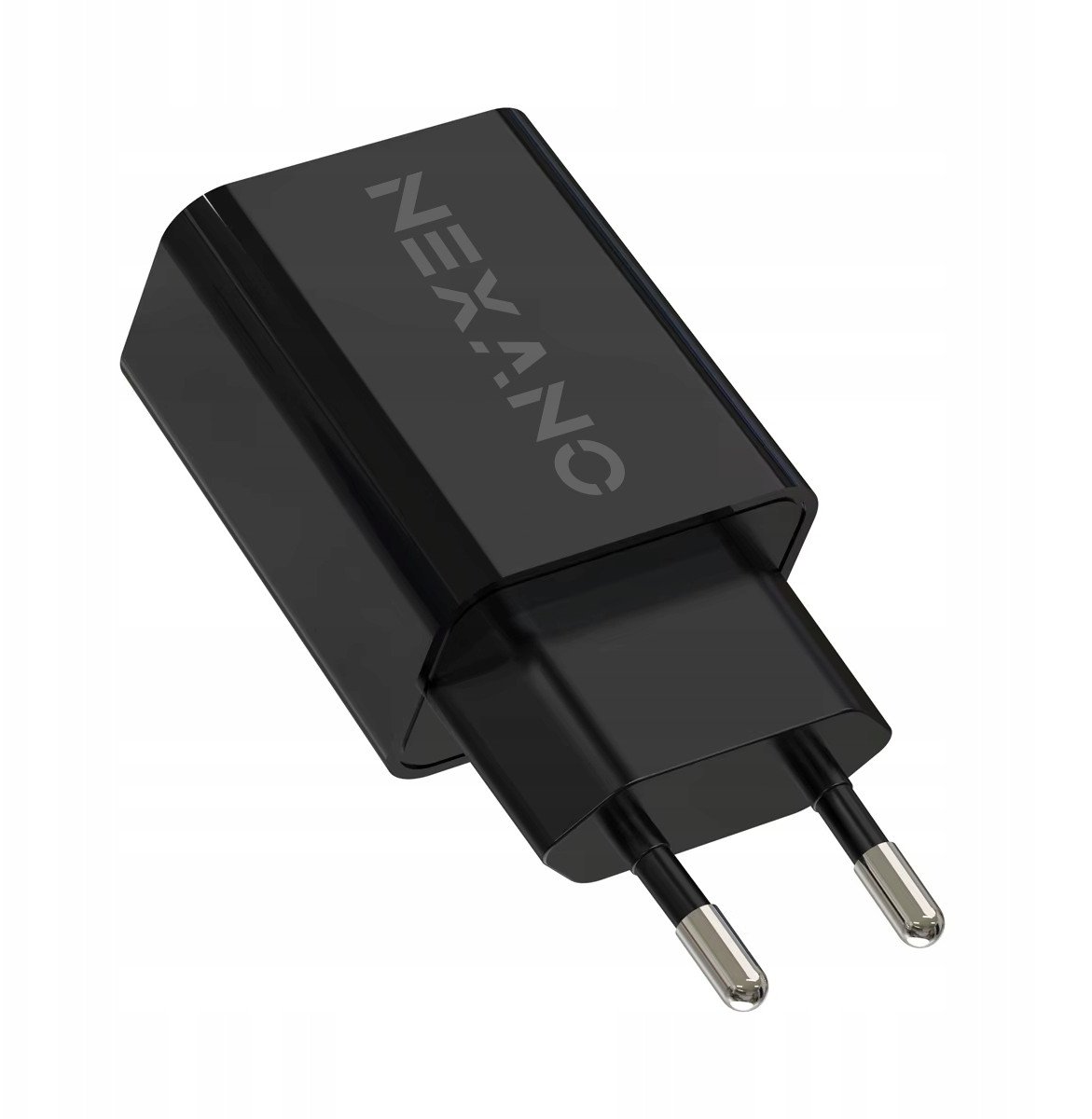 ŁADOWARKA SIECIOWA USB 1A 5V DO ŁADOWANIA ZEGARKÓW SMARTWATCH NEXANO CZARNA