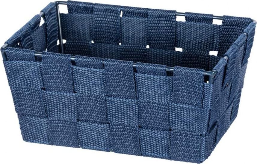 Wenko kosz magazynowy mini Adria14 cm polipropylenowy niebieski benzynowy