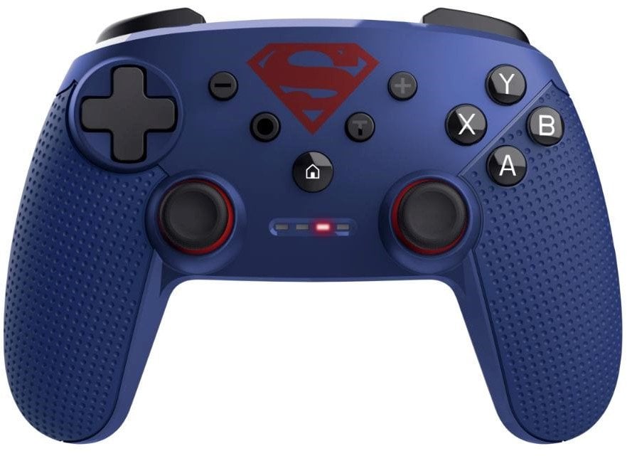 Pad Trust Gamepad GXT 542SM Muta Superman pro Nintendo Switch, Bluetooth, modrá