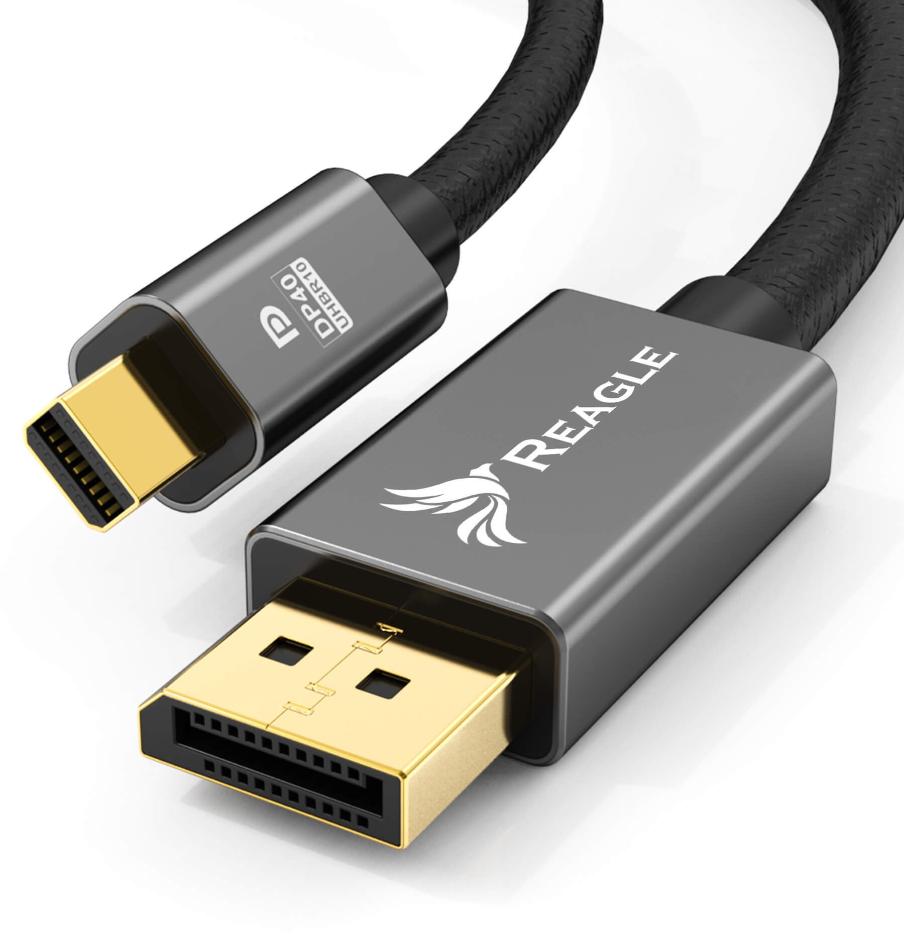 Reagle Kabel mini DisplayPort Ultra 2.0 do DisplayPort - 3M, 8K 4K 240Hz