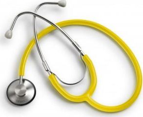 Little Doctor Stetoskop Prof-Plus Little Doctor jednogłowicowy do osłuchiwania tonów Korotkowa - żółty