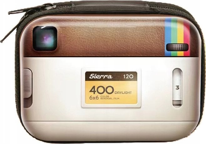 LoveInstant Futerał Etui Case Pokrowiec Na Zdjęcia Do Fuji Instax Mini 12 11 40 9 8 7 Evo Link Liplay / Polaroid Kodak Xiaomi Hp Zink / Aparat Analogo