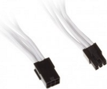 SilverStone PCIe 6-pin - PCIe 6-pin, 0.25m, Biały (SSTPP07IDE6W)