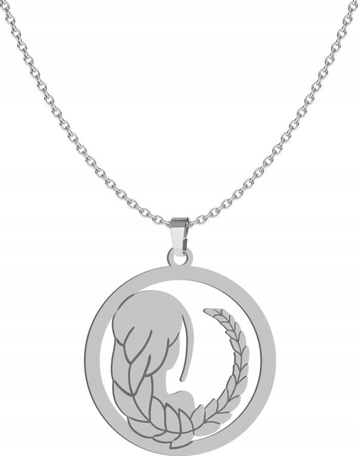 Radziszewska Jewellery Srebrny Naszyjnik Znak Zodiaku PANNA GRAWER GRATIS