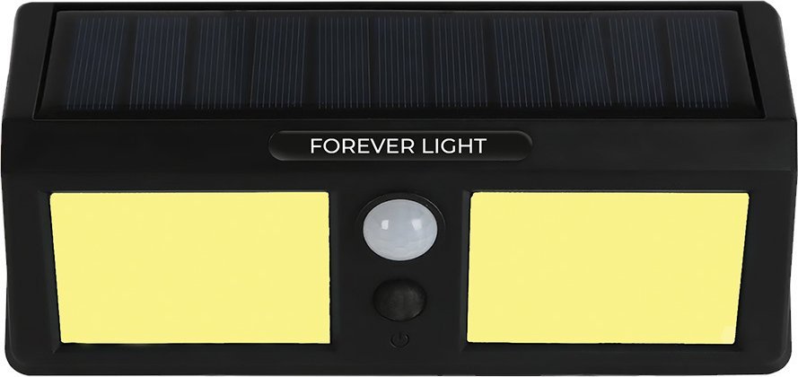 Forever Light Lampa solarna LED SUNARI FLS-18 COB PIR 3W 200lm 6000K 800mAh Li-Ion Forever Light