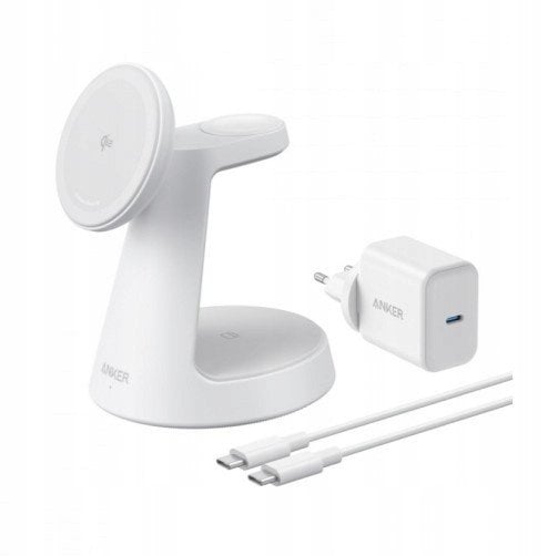 Anker MagGo Wireless Charging Station (3-in-1, Dock Stand)