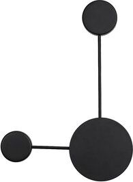 Kinkiet Rabalux Kinkiet ledowy do salonu czarny Rabalux Amadeo 6258