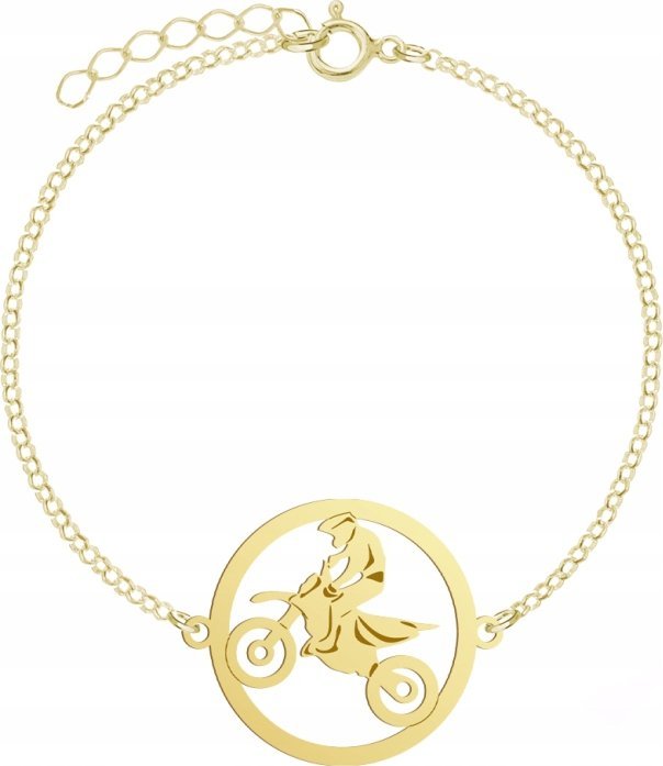 Radziszewska Jewellery Pozłacana Bransoletka Motocross GRAWER GRATIS