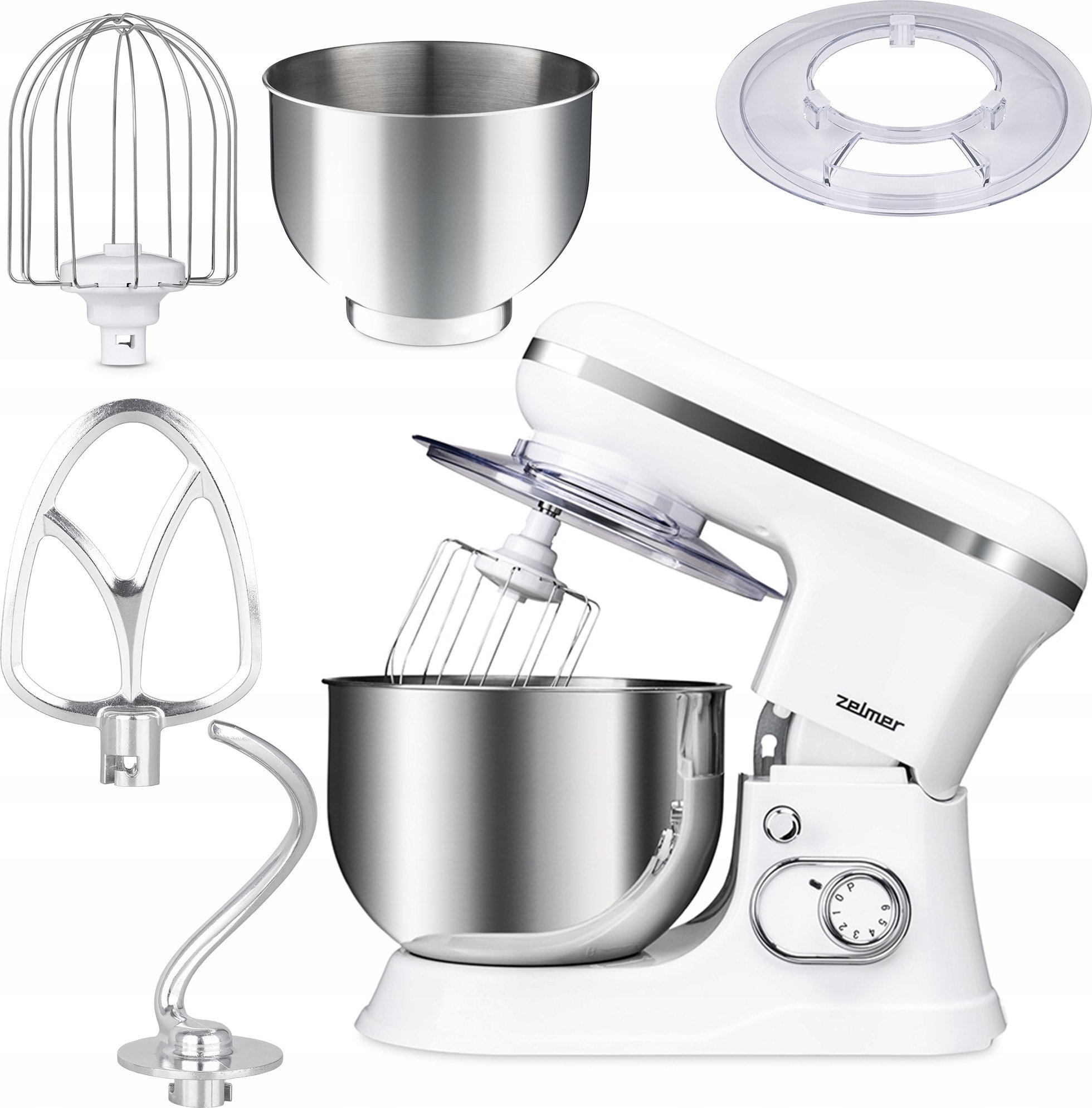 Robot planetarny Zelmer ZKR1350 Biały