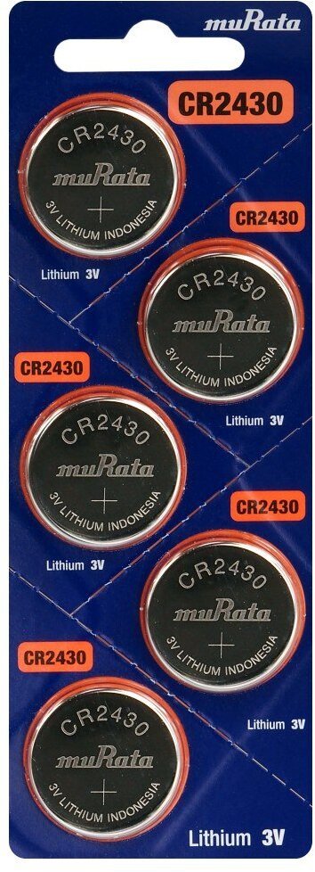 5 x bateria litowa mini Murata CR2430