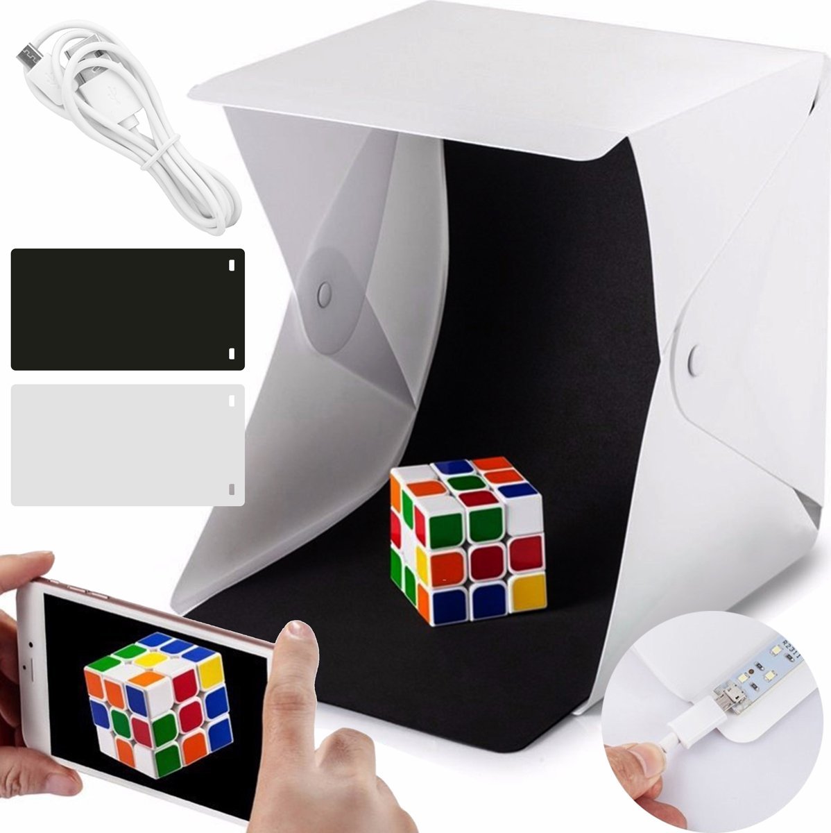 Heckermann Namiot bezcieniowy Light Box Heckermann 20cm