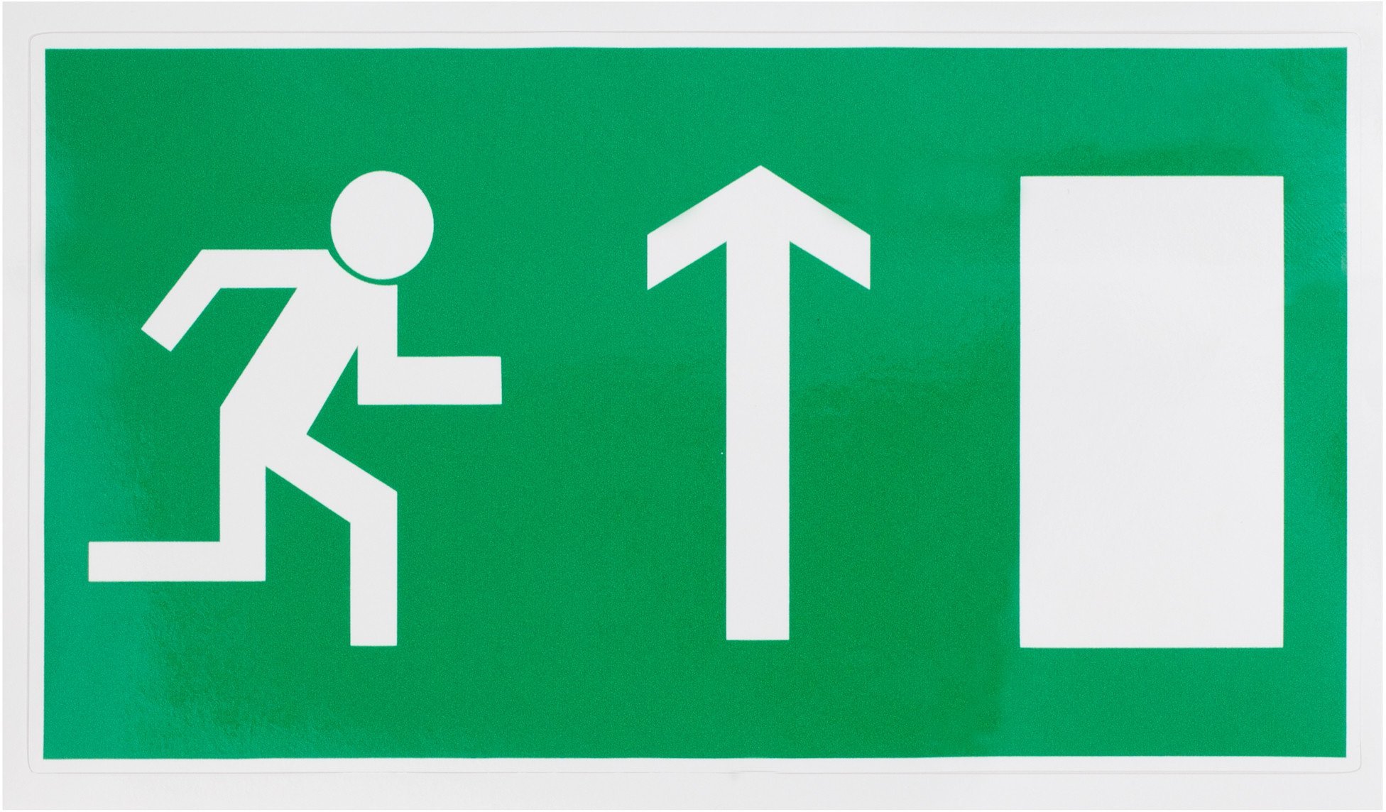 STICKER EXIT UP RIGHT 100X180MM
