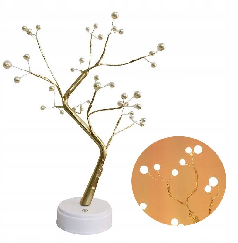 DRZEWKO LED Ozdobne SZCZĘŚCIA ŚWIĄTECZNE Lampki DEKORACJA PIĘKNA Choinka