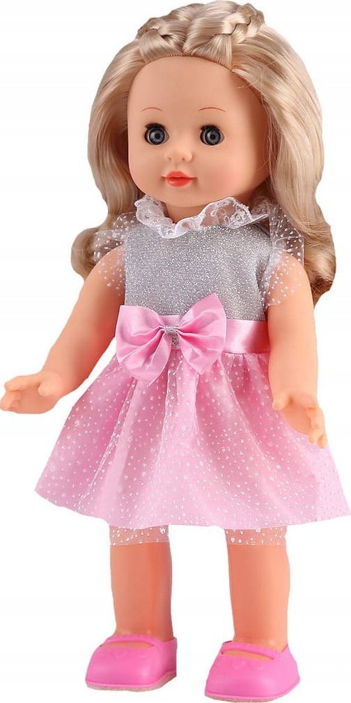 Smily Play Lalka interaktywna chodząca Julka różowa 33 cm Smily Play