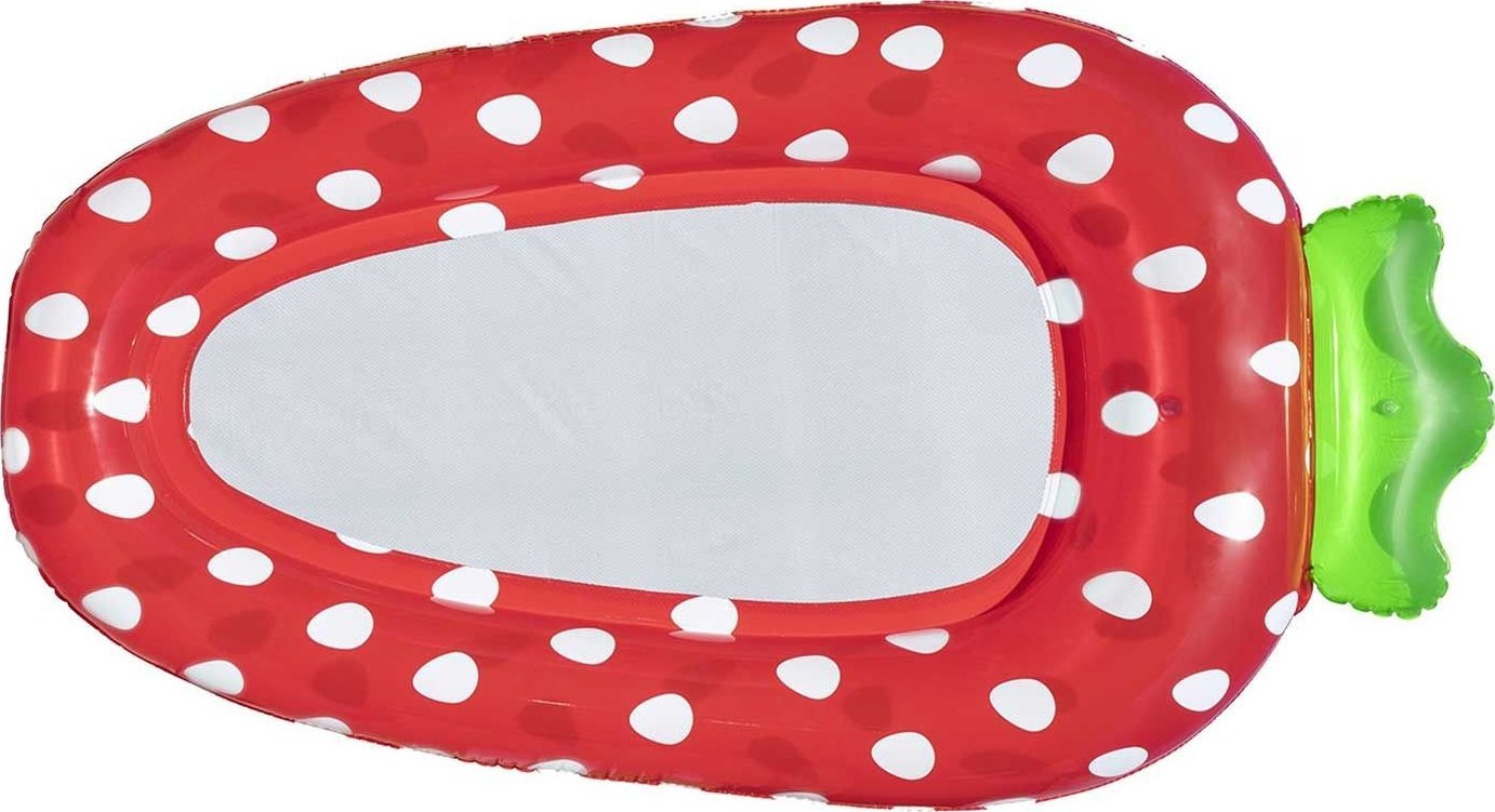 Bestway Dmuchany materac do pływania, truskawka, Bestway