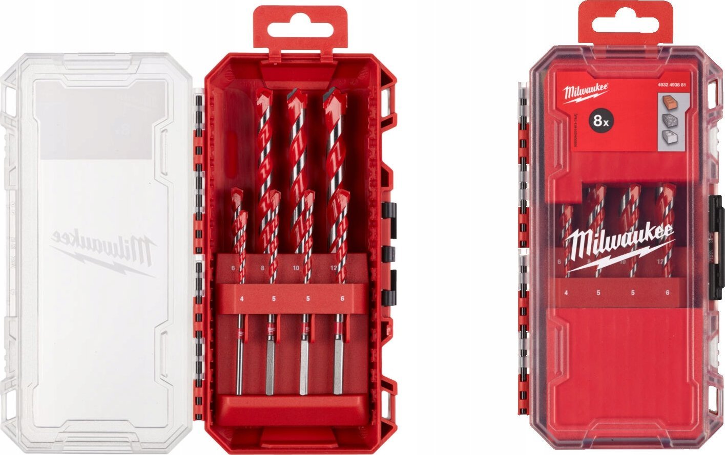 Wiertło Milwaukee WIERTŁO DO BETONU TCT KPL.8szt. PREMIUM