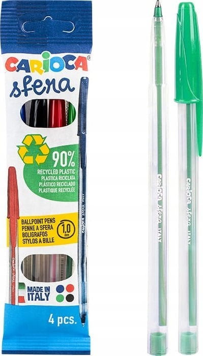 Carioca Długopisy Carioca Sfera 4 kolory