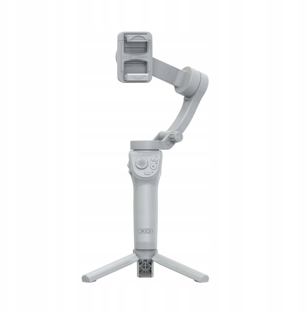 XO gimbal selfie stick Bluetooth tripod SS17 szary