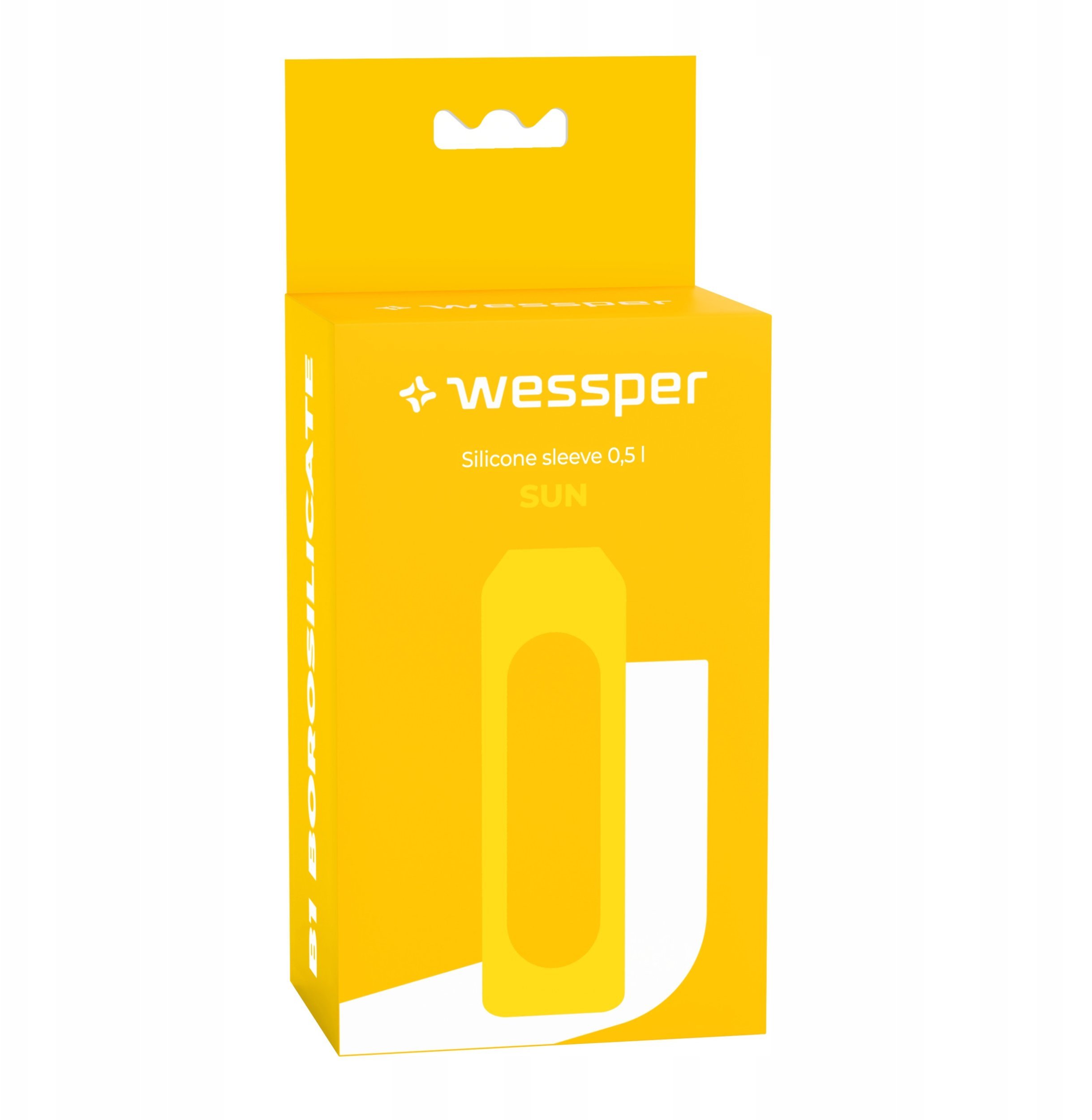 Silikonowa nakładka dla WE260 500ml Wessper B1 Borosilicate Sun (SS-YL-WES260-500-NEW)