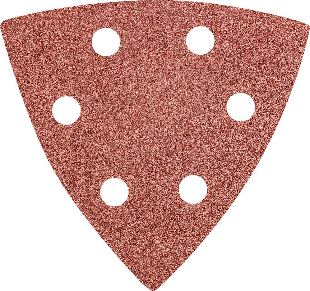 Graphite Papier ścierny (Papier ścierny delta na rzep 93 x 93 mm K 80, 5 szt., z otworami)