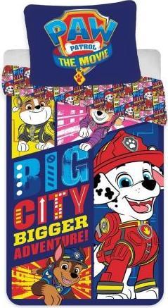 Darymex Pościel bawełna 100x135 + 40x60 Psi Patrol Marschall City